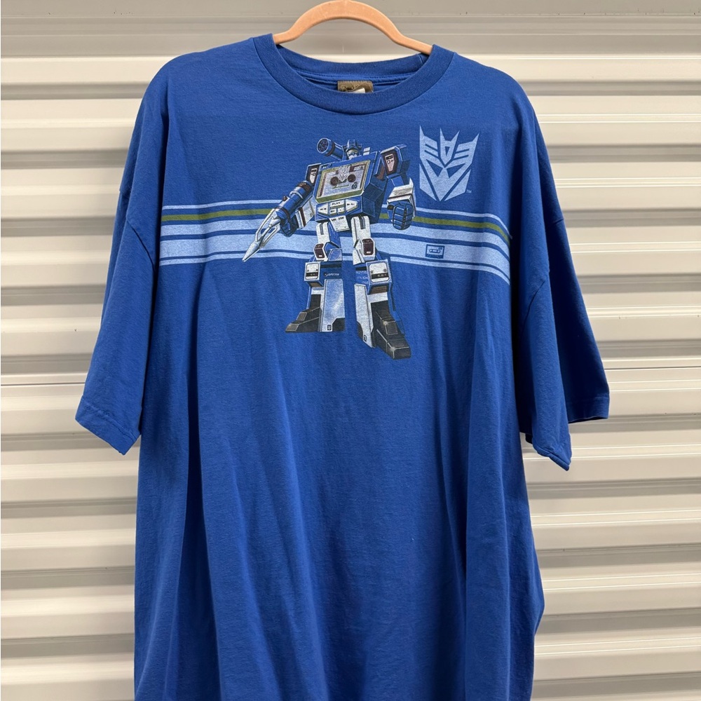 Mighty Fine Blue Crew Neck Tee